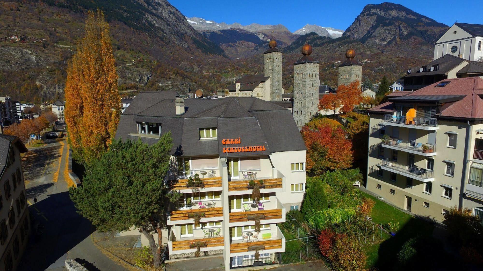Schlosshotel - Self Check-In Hotel Brig Kültér fotó