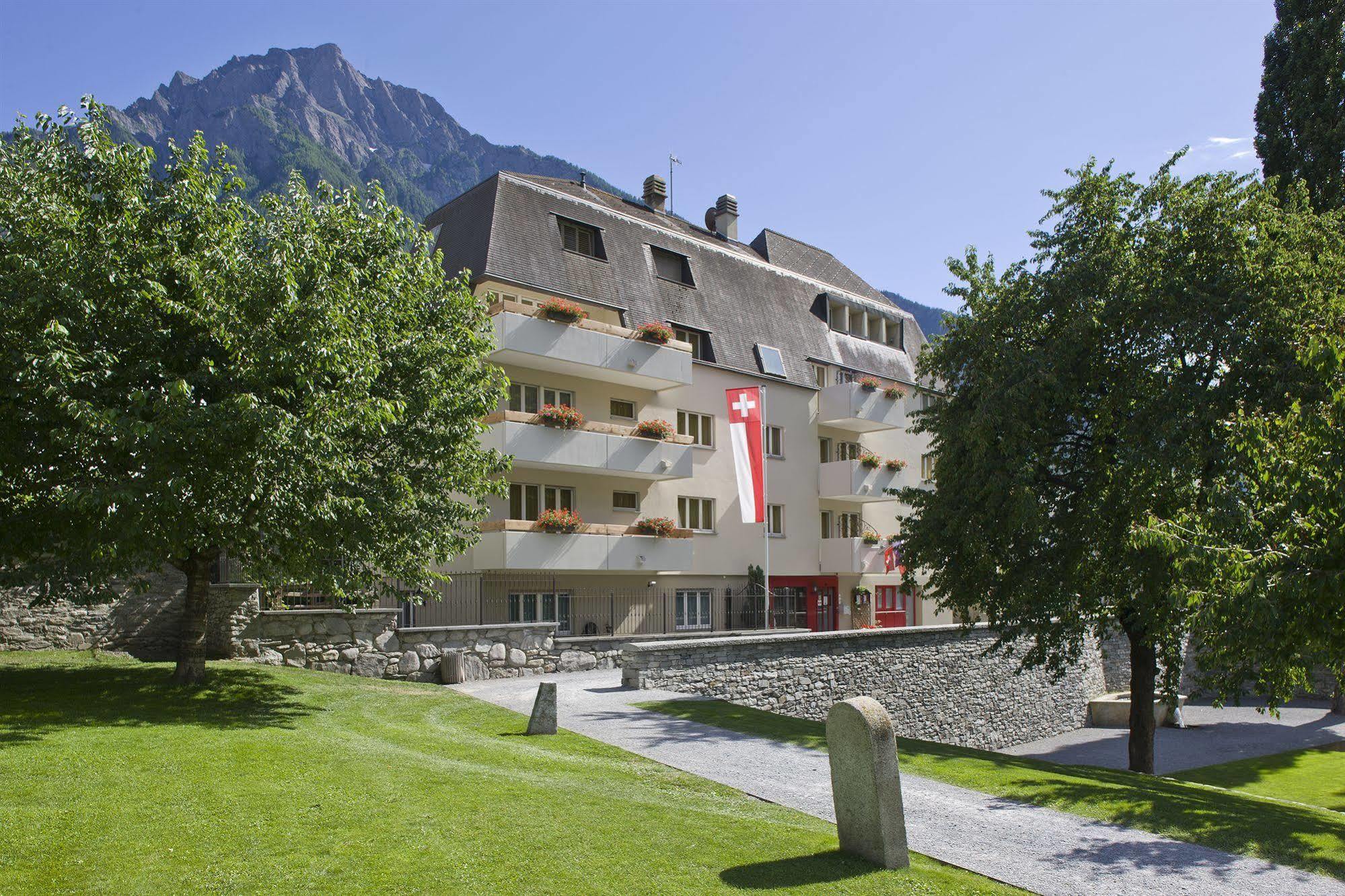 Schlosshotel - Self Check-In Hotel Brig Kültér fotó