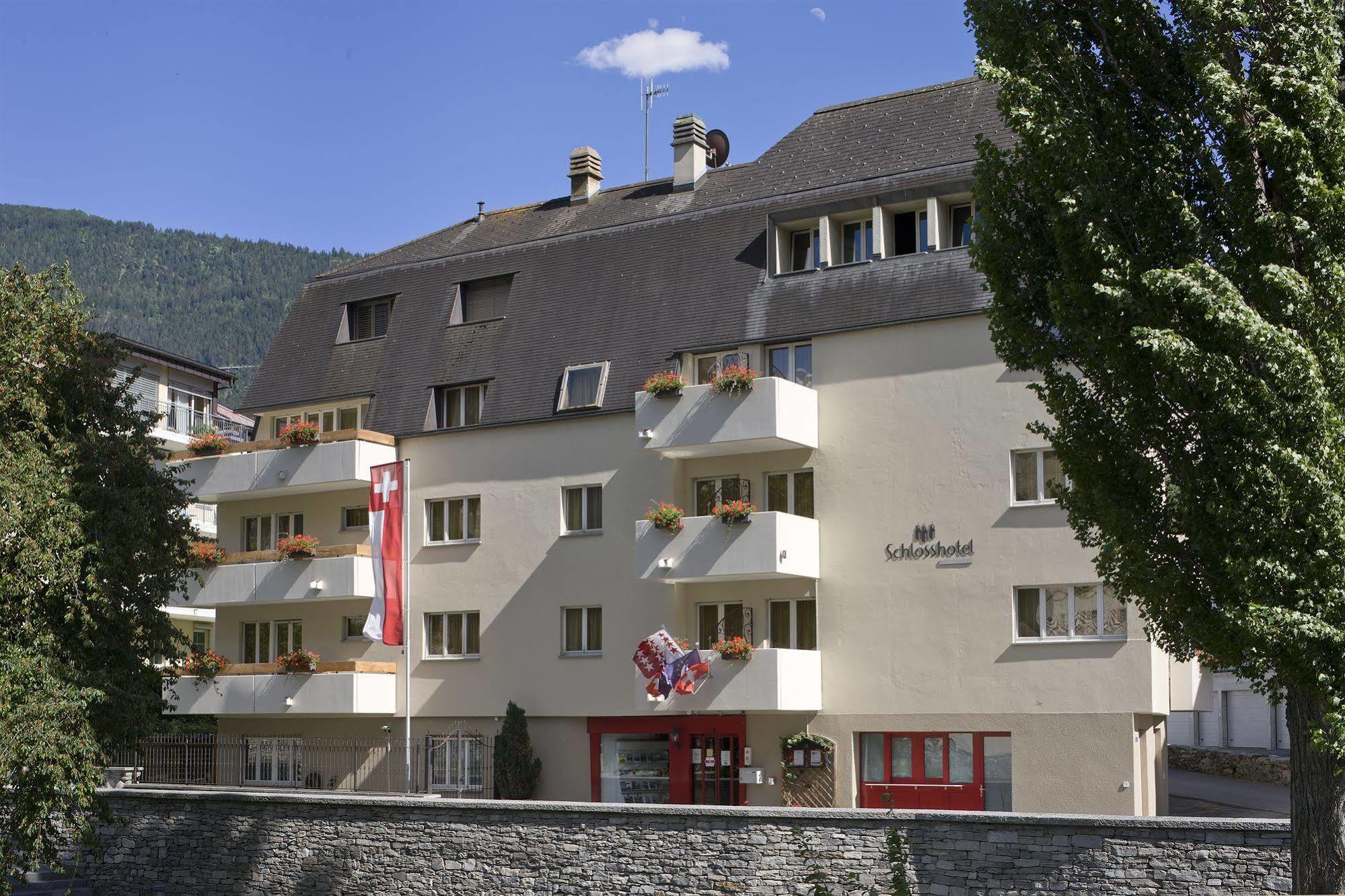 Schlosshotel - Self Check-In Hotel Brig Kültér fotó