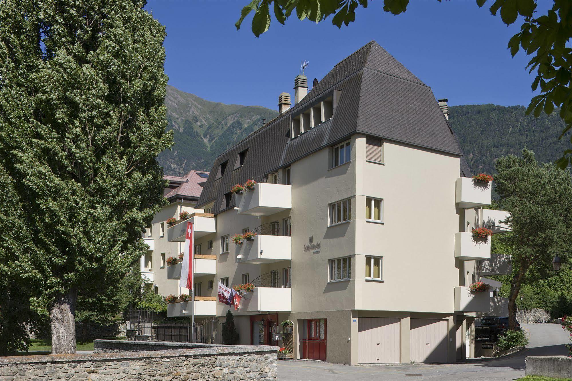 Schlosshotel - Self Check-In Hotel Brig Kültér fotó